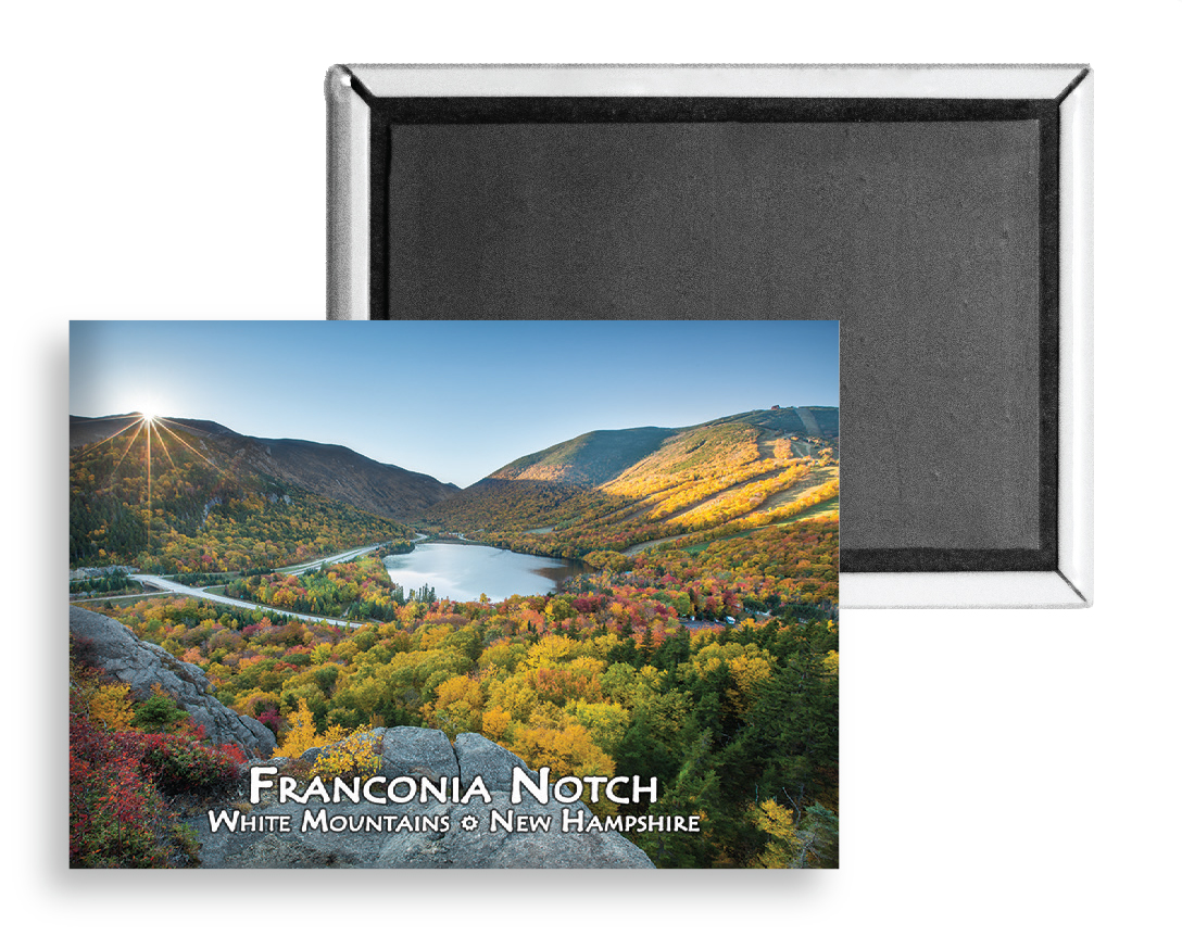 7703 - Franconia Notch Autumn Long Magnet