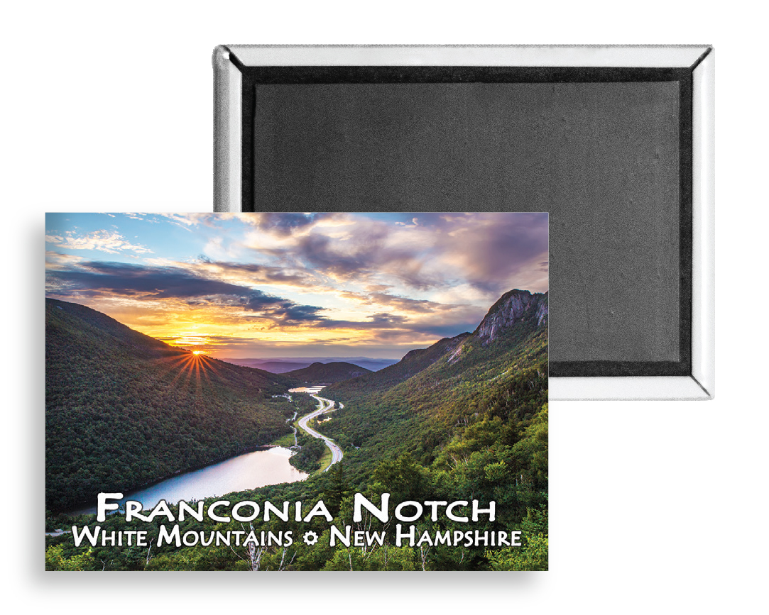 7714 - Franconia Notch Sunset Magnet