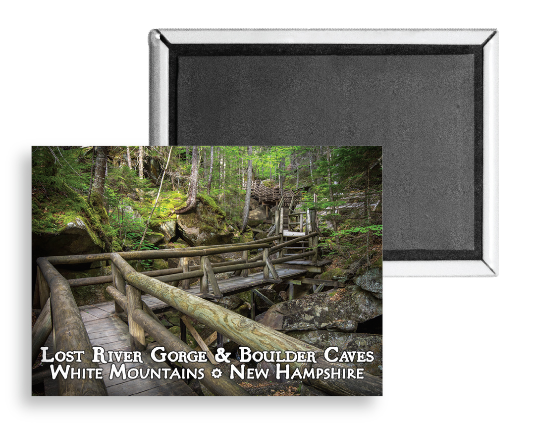 7742 - Lost River Gorge Boardwalk Magnet