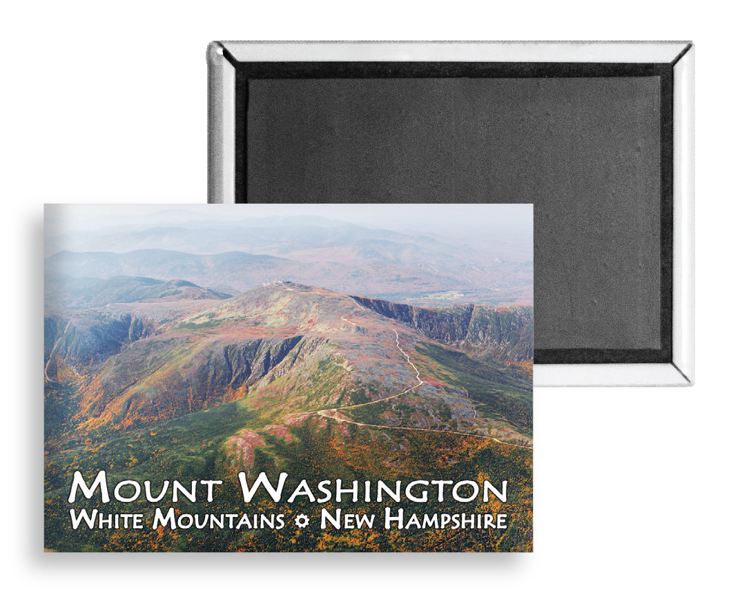 7746 - Mount Washington Autumn Aerial Magnet