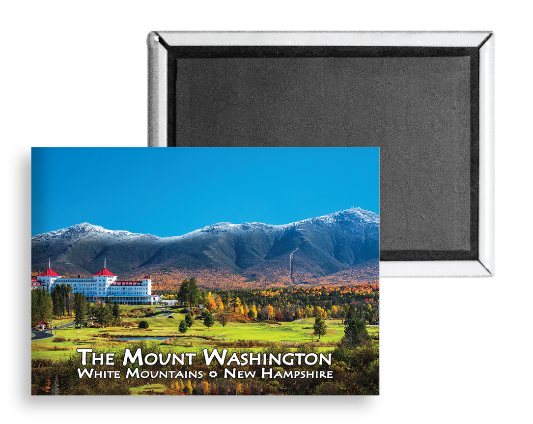 7750 - Mount Washington Hotel Autumn Magnet