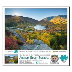 5001 Artist's Bluff Sunrise Autumn Puzzle