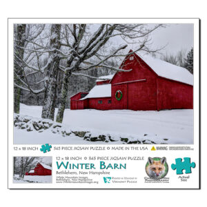 5005 Winter Barn Puzzle