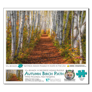 5010 Autumn Birch Path Puzzle