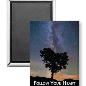 7772 - Heart Tree Milky Way Magnet