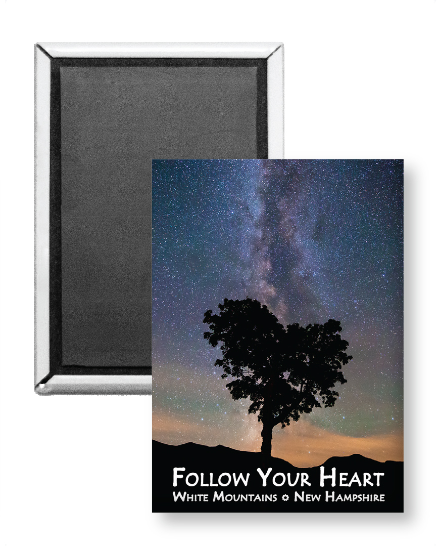 7772 - Heart Tree Milky Way Magnet