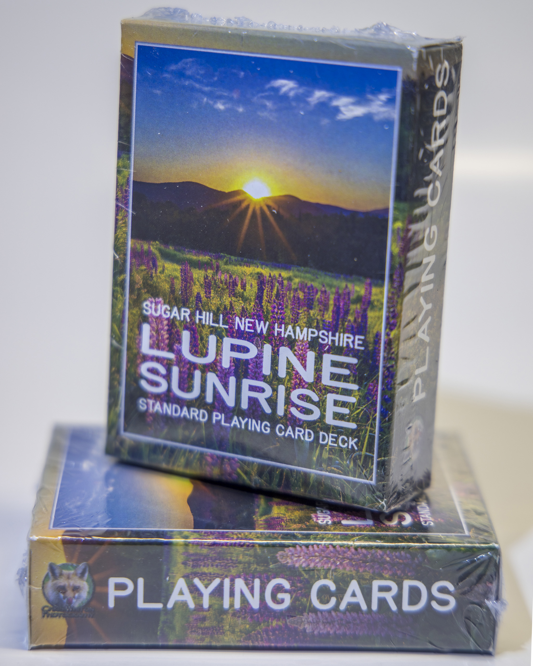 8001 - Lupine Sunrise Sugar Hill NH Playing Card Deck