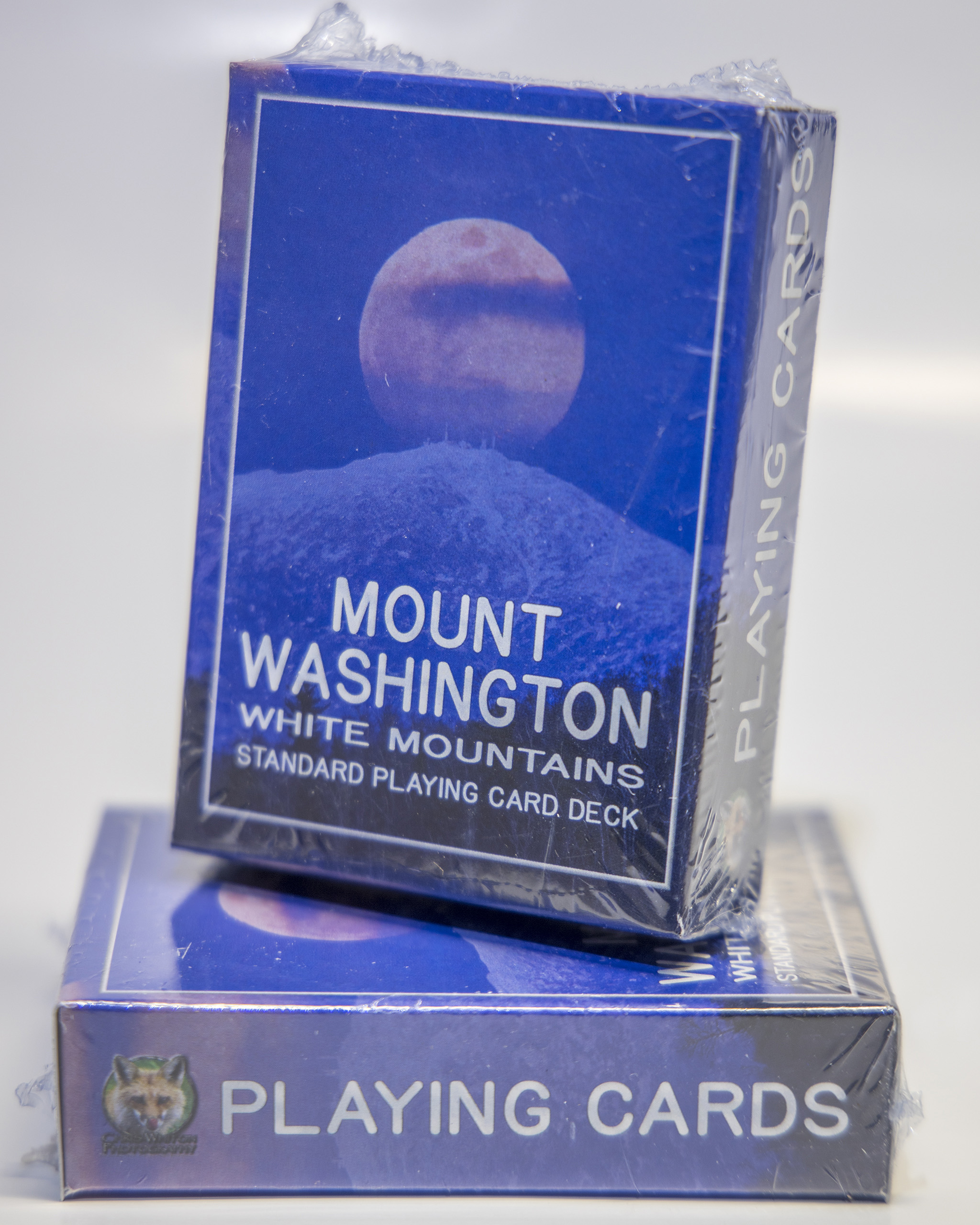 8006 - Mount Washington Winter Moon NH Playing Card Deck