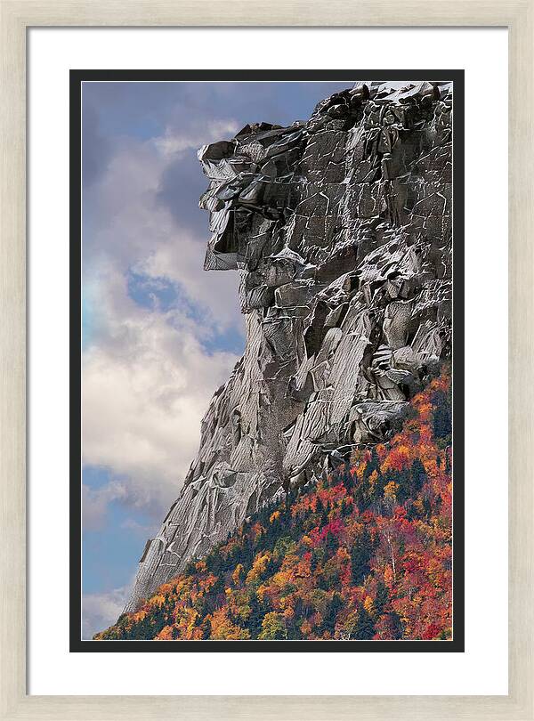 Old Man of the Mountain Autumn by Chris Whiton