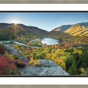 Sunburst over Franconia Notch