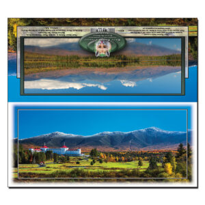 4001 - Panorama Card - Mount Washington Hotel Autumn