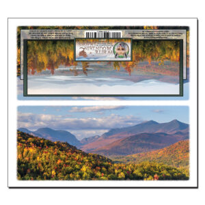 40010 - Panorama Card - Franconia Notch Autumn Gateway