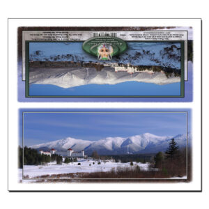 4002 - Panorama Card - Mount Washington Hotel Winter