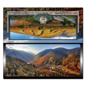 4006 - Panorama Card - Autumn Sunrise Franconia Notch
