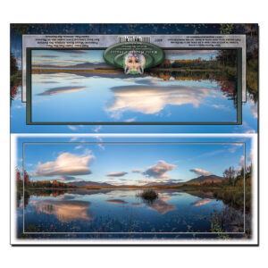 4007 - Panorama Card - Cherry Pond