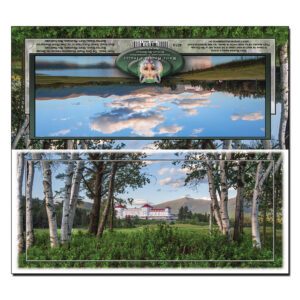 4014 - Panorama Card - Mount Washington Hotel Birches