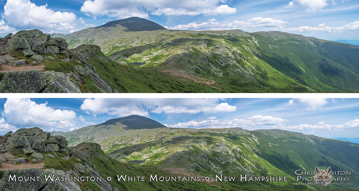 6010 - Bookmark - Mount Washington from Monroe
