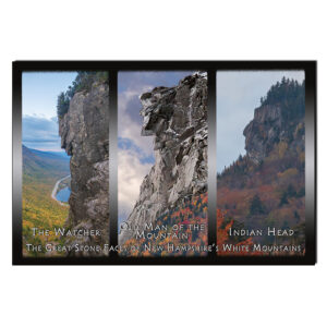 9190 - Postcard - Three Stone Faces