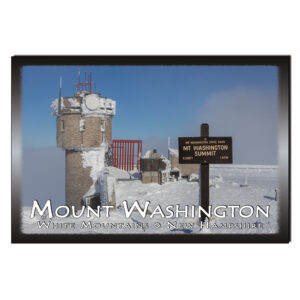 9206 - Postcard - Mount Washington Winter Sign
