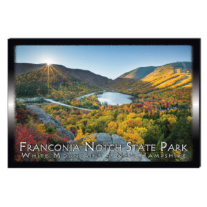 9124 - Postcard - Franconia Notch Autumn Sunrise