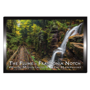 9140 - Postcard - The Flume Avalanche Falls