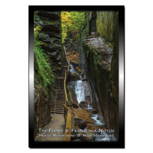 9147 - Postcard - The Flume Staircase