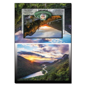 2062 - Note Card - Franconia Notch Sunset