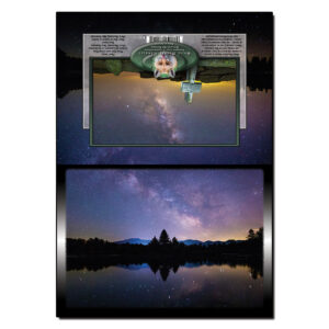 2073 - Note Card - Coffin Pond Milky Way