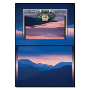 2074 - Note Card - Mountain Silhouettes