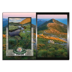 2078 - Note Card - Franconia Ridge Dusk