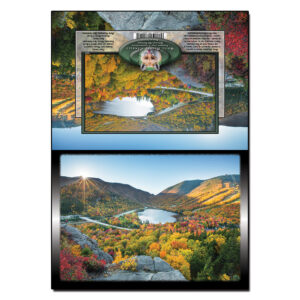 3040 - Note Card - Franconia Notch Autumn Sunrise