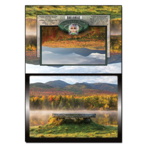 3053 - Note Card - Durand Lake Autumn