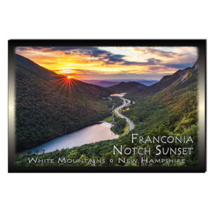 9059 - Postcard - Franconia Notch Sunset