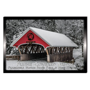 9061 - Postcard - Flume Bridge Winter