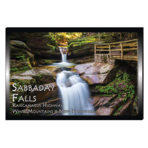 9082 - Postcard - Sabbaday Falls