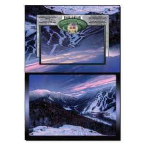 1004 - Note Card - Bald Mountain Sunset