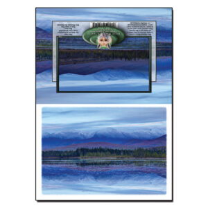 1008 - Note Card - Pastel Cherry Pond
