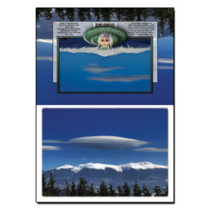 1021 - Note Card - Lenticular Clouds