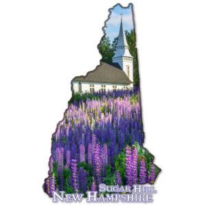 12103 - Sugar Hill Lupine Church - 4" Vinyl Die-cut Sticker