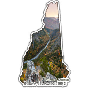 12105 - Dixville Notch - 4" Vinyl Die-cut Sticker