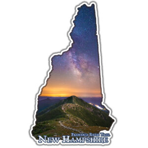 12106 - Franconia Ridge Milky Way - 4" Vinyl Die-cut Sticker