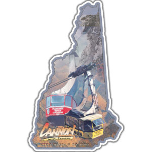 12108 - Cannon Tramway Final Season - 4" Vinyl Die-cut Sticker