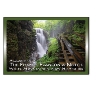 9244 - Postcard - The Flume Avalanche Falls