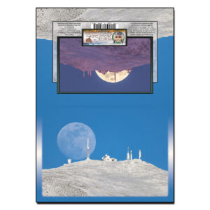 1054 - Note Card - Winter Washington Moonrise