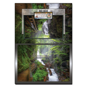 2108 - Note Card - Flume Gorge Avalanche Falls