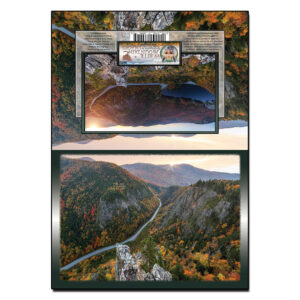 3072 - Note Card - Table Rock Autumn Sunrise